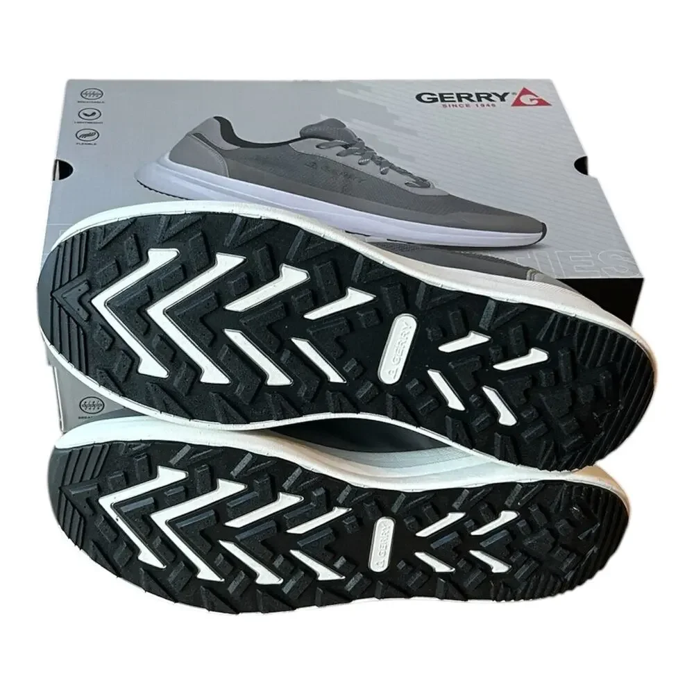Gerry Men's Creston Shoe, Lightweight, Lace Up, Gray, Size 11